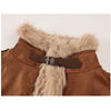 Women Brown Leather Jacket Coat Vintage 90s Motorcycle Jacket Streetwear Korean Vintage Oversize Outerwear 2000s Clothes