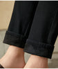 Minimalism Jeans for Women Autumn Slim Feet Casual All-match Cotton Slight Strech Ankle-Length Pants 12514004
