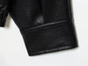 Chic Black Faux Leather Jackets Women Long Sleeve Buttons Elastic Oversized Coats Autumn Winter Streetwear
