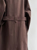 Women Coffee Brief Belted Big Size Long Trench Lapel Long Sleeve Windbreaker Tide Spring Autumn 1DJ3893