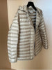 Autumn Winter Lightweight Short Slim 90% White Duck Down Jacket Women Hooded Detachable Sash Warm Down Coat