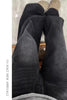 Womens Jeans Y2k Jeans Flared Trousers Black Gray Straight Leg Winter Warm Fleece Lined Loose Fit High Waist Wide Leg