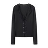 Casual Women's Knit Contrast Fleece Coats Stand Collar Zipper Pockets Full Sleeve Jackets Spring Lady Warm Outwear