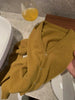 Korean version of autumn cashmere V-neck cardigan women loose short solid color sweater knit sweater simple coat