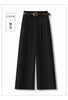 Spring Autumn Korean Spring Temperament Pants Women Wide-leg suit Pants Female Trouser Ladies