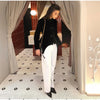 Frog Closure Velvet Tassel Jacket Slim Long Sleeve Mandarin Collar Spring Elegant Women Outerwear Chic Lady Coat