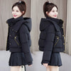Winter Korean Hooded Bread Jacket Women Parkas Casual Thicke Warm Down Cotton Padded Short Jacket Female Outerwear