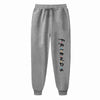 Womens Casual Loose Long Pants Outdoor Friends Letter Printed Trousers Spring Autumn Winter Fleece Sports Sweatpants