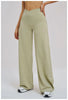 Yoga Flared Pants Women Sexy High Waist Wide Leg Pants Gym Fitness Bell Bottom Trousers Sports Flared Pants Latin Dance Trousers