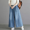 baggy jeans Women y2k Casual Streetwear Denim Pants Wide leg Street Style Vintage High Waist Pockets ripped Jean Femme