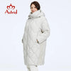 Women's Winter Jacket Plus Size Women Parka Warm Thick Bio Down Jackets Windproof Long Hooded Quilted Coat Female