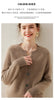 Spring Women's Cardigan 100% Cashmere Knitted Sweater Chic Tops Cashmere Coat Casual O-Neck Loose Women Cardigan