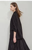 Minimalist Women's Blazer Mujer Autumn Solid Loose Seven-quarter Sleeve Lapel Button Commuter Suit Jacket 12512019