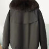 Winter High end Big Fur collar Workwear Down Cotton Jacket Women's Short Thicken Cotton Female Parkas Coats