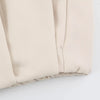 Women Minimalist Chic Pleated Zipper Jacket Early Autumn/Fall Street Elegant Jacket Commute Leisure Jacket
