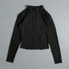 Gym Fitness Zip up Training Running Workout Yoga Cropped Track Sport Jackets for Women