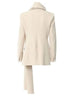Solid Irregular Scarf Elegant Blazer Women Lapel Long Sleeve Loose Fit Jacket Tide Spring Autumn 1DZ0018