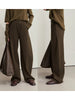 Minimalist Women's Casual Pants Winter Classic Versatile Warm Elastic Drawstring Loose Pants Female Trousers 12424082