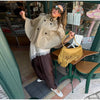 Women's Trench Cape Coat Vintage Double Breasted Short Trench Style Poncho Female Spring Woman Street Outerwear