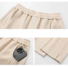 High Waist Autumn Winter Women Woolen Pants Elastic Waist Quality Trousers Straight Type Soft Warm Trousers