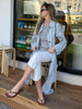 Solid Belted Maxi Trench Coats Women's Loose Full Sleeves Single-breasted Lace-up Windbreak Ladies Early Autumn Outwear