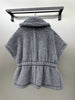 Teddy Bear Shawl Female Autumn Winter Camel Jacket Sheep Wool Coat Lapel Short Alpaca Silk Jacket
