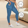 Women's High-Waisted Yoga Pants Plus Size Butt-Lifting Workout Leggings with Pockets Elastic Activewear for Gym & Running
