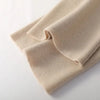 Soft Knitted Pants Women's Autumn/Winter Outerwear Hanging Knitted Wide Leg Pant White Floor Pants Straight Leg Pants