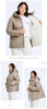 Women's Winter Jacket Plus Size Bio Down Jackets Fur Collar Hooded Quilted Cotton Coat Women Parka Female Clothing