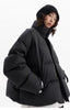 Women's Thickened Cocoon-Shaped Down Jacket, 90% Duck Down, Warm, Loose, Versatile Coat, Winter Model