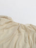 Solid Spliced Folds Minimalist Dresses for Women Round Neck Long Sleeves High Waist Elegant Dress Female Autumn