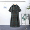 Elegant Cloak Double Breasted Long Coats Women Retro Lapel Double Side Loose Coat Female Autumn Winter Lady Outwear