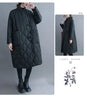 Winter Women Long Jacket Femmes Quilted Warm Lightweight Down Cotton Coat Loose Oversize Parkas Padded Female Outerwear