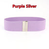 Women Elastic Band Wide Belts Simple Down Coat Waist Belt Female Buckle Black Strap Dress Decoration Accessories Ladies