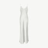 Solid Pleated Shawl Dress Women Chic Half High Neck Long Sleeve High Waist Slim Dresses Lady Daily Evening Party Gown
