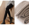 Sales Women Pants Autumn Winter 100% Cashmere Leggings Long Elastic Ladies Knit Pants Woman High Waisted Trousers