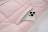 Womens Fleece Long Padding Winter Jacket Down Puffer Outwear with Removable Hood Waterproof Windproof Thicken Park Coat