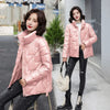 Winter Jacket Women Down Cotton Jacket Parkas Female Short Casual Loose Warm Cotton-padded Coat Outwear Parka Lady Top