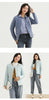 Woman Ultra Light Duck Down Inner Liner Soft Matte Fabric Jacket Lightweight Coat Female