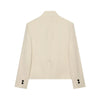Women's Autumn Blazers Blouse Young Women's Elegant Travel Holiday Jackets Spring Street Sarm Blazers Jackets