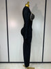 Women Sexy Sparkly Beading Bandage Dress Long Sleeve Bodycon Celebrity Party Elegant Evening Club Pary Dresses