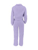 Striped Women's Set V-neck Long Sleeve Sweatshirt and SweatPants Tracksuit Winter Two 2 Piece Set Outfit
