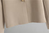 Autumn Winter Knitted Two-piece Set Women's Elegant Cardigan Sweater Jacket A-line Skirt Set Small Suit Collar Set Skirt