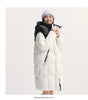 Down Jacket Women Long Length Waterproof Oil-proof Stain-proof Winter Detachable Hooded Winter Clothing Coats