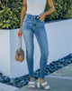 Women High Waist Skinny Jeans Sexy High Stretch Slim Jeans Casual Small Feet Pants Female Street Pencil Denim Trousers