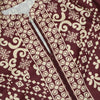 Ramdan Eid Print Jalabiya Muslim Women Zipper Long Dress Robe Dubai Abaya Outfits Kaftan Ethnic Islam Clothing Caftan Dresses