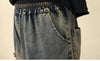 Artistic Retro Embroidered Jeans Women's Wear Spring Autumn Loose High Waist Elastic Denim pants Female Casual Trousers