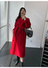 101801 Women Coat Winter Women's Jacket 10% Cashmere 90% Wool Classic Camel Wool Coat
