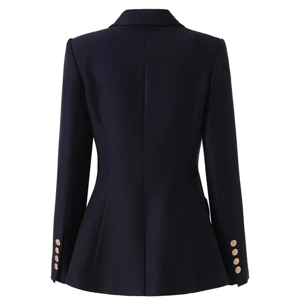Autumn Blazers for Woman Long Sleeve England Style Temperament Casual Loose Jackets Coats Office Ladies Outerwear