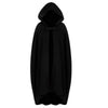 Winter Cloak Hooded Trench Coat Women Gothic Cape Women Trench Coat Open Front Cardigan Jacket Coat Cape Cloak Poncho Plus